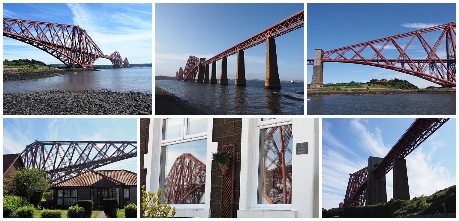 6 views of the 1880s rail bridge over the Firth of Forth