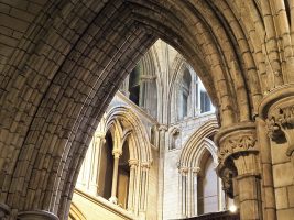 Soaring arches of St. Patrick's Cathedral, Dublin